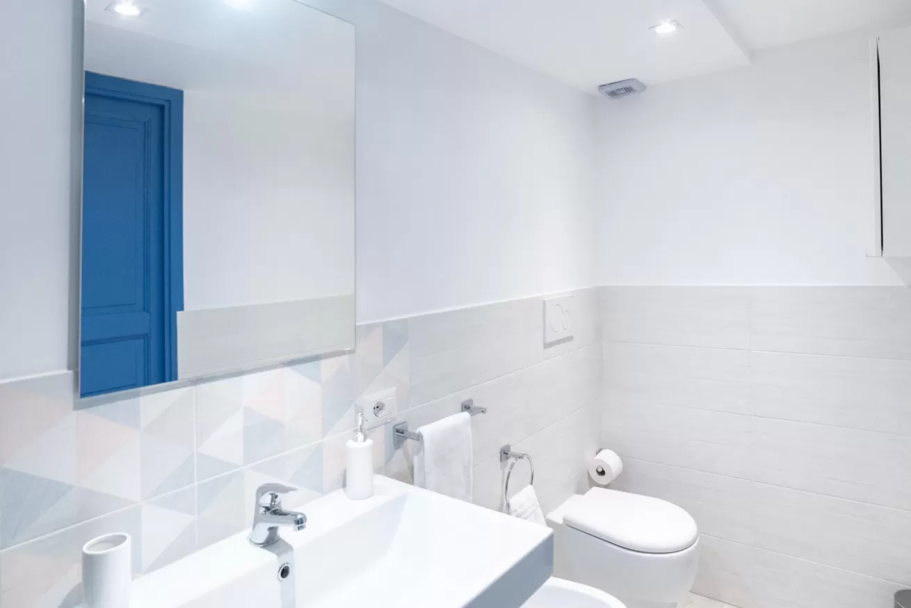 le 4 perle apartments bagno appartamento cucina