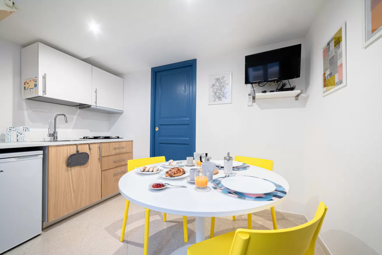 le 4 perle apartments cucina appartamento cucina