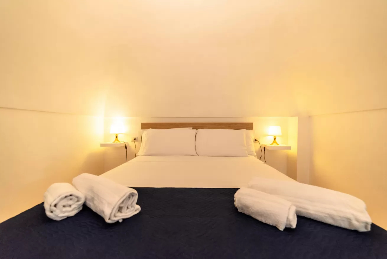 le 4 perle apartments camera letto appartamento cucina