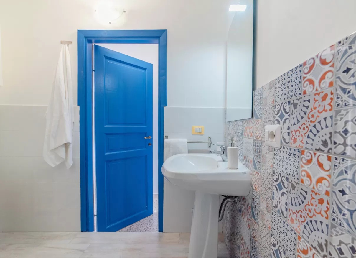 le 4 perle apartments bagno appartamento Giulia
