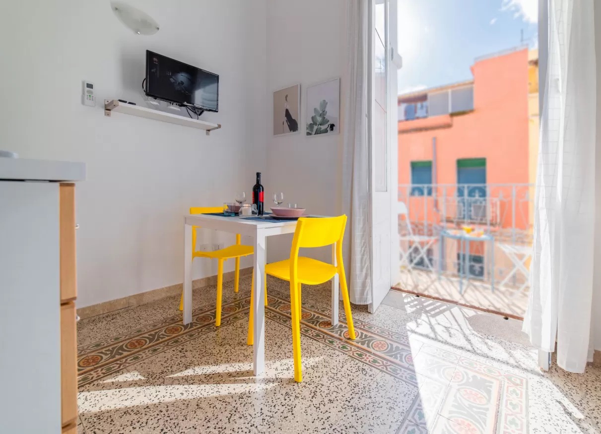 le 4 perle apartments cucina appartamento Giulia