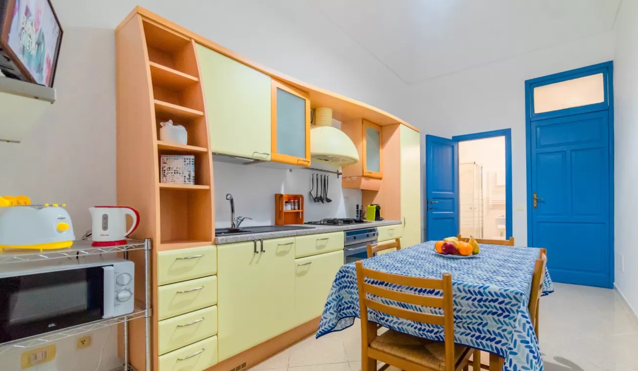le 4 perle apartments cucina appartamento vera